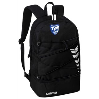 SIX WINGS Rucksack schwarz