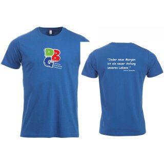 T-Shirt royalblau