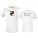 Funktions Teamsport T-Shirt weiß