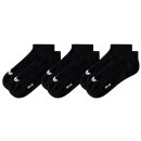 3-Pack Füßlinge schwarz