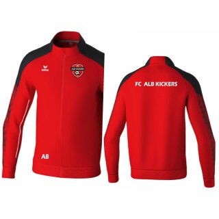 EVO STAR Trainingsjacke rot/schwarz