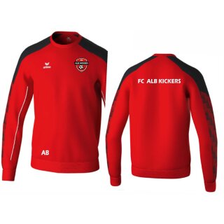 EVO STAR Sweatshirt rot/schwarz