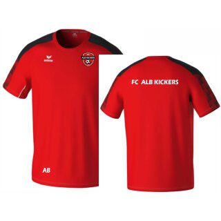 EVO STAR T-Shirt rot/schwarz