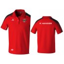 EVO STAR Poloshirt rot/schwarz