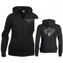 Zip Hoody women bedruckt oder gestickt