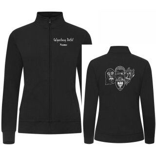 Cardigan women bedruckt oder gestickt