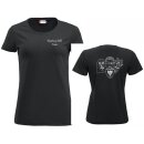 Shirt women weiter Ausschnitt bedruckt oder gestickt