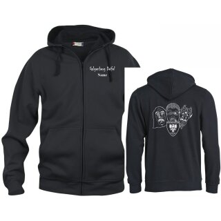 Zip Hoody bedruckt oder gestickt