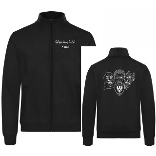 Cardigan bedruckt oder gestickt