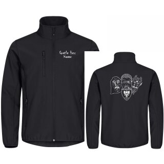 Softshelljacke bedruckt oder gestickt