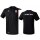 Funktions Teamsport T-Shirt schwarz
