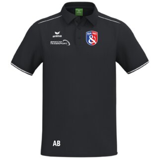 CMPT Poloshirt schwarz/weiß