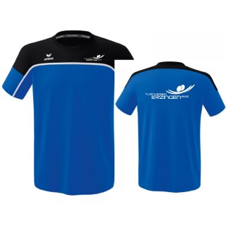 CHANGE by erima T-Shirt new royal/schwarz/weiß