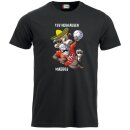 Fan Shirt schwarz