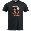Fan Shirt schwarz