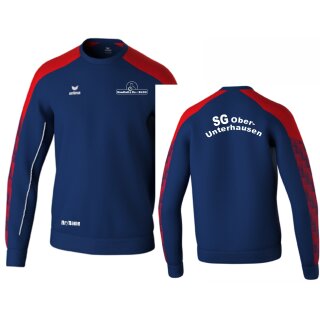 EVO STAR Sweatshirt unisex new navy/rot