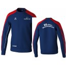 EVO STAR Sweatshirt unisex new navy/rot