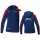EVO STAR Trainingsjacke mit Kapuze new navy/rot