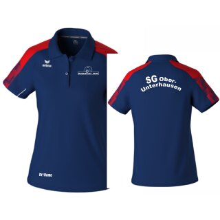 EVO STAR Poloshirt new navy/rot
