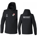 TEAM Jacke mit abnehmbaren Ärmeln schwarz
