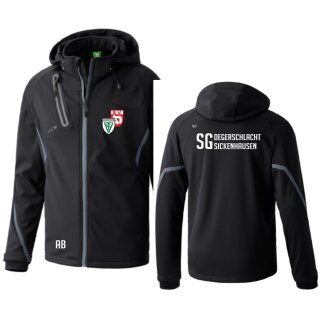 Softshelljacke Function schwarz/anthrazit