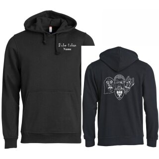Hoody unisex bedruckt oder gestickt