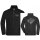 Half-Zip Fleece schwarz unisex