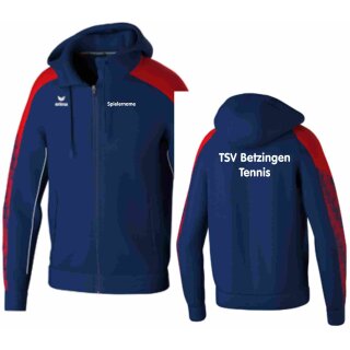 EVO STAR Trainingsjacke mit Kapuze new navy/rot