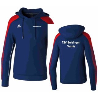 EVO STAR Kapuzensweat new navy/rot