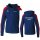 EVO STAR Kapuzensweat new navy/rot