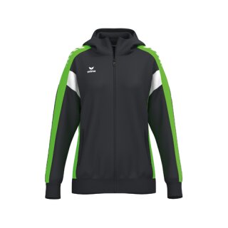 CELEBRATE 125 Training Jacket with hood schwarz/green gecko