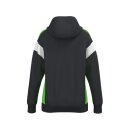 CELEBRATE 125 Training Jacket with hood schwarz/green gecko