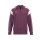 CELEBRATE 125 Training Jacket with hood burgundy/lavender