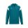 CELEBRATE 125 Training Jacket with hood tahitian blue/mint