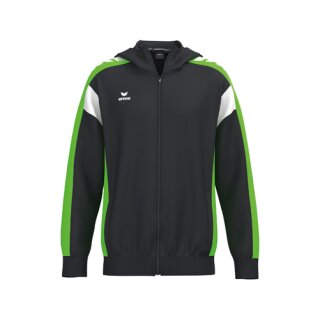 CELEBRATE 125 Training Jacket with hood schwarz/green gecko