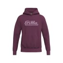 RETRO Hoody burgundy