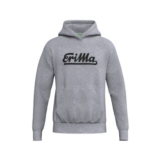 RETRO Hoody grau melange
