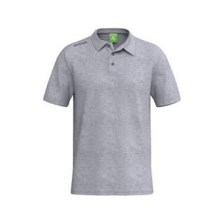 TS Poloshirt grau melange