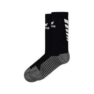 SIX WINGS Socks schwarz/weiß