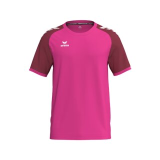 WINGS Jersey Shortsleeve pink glo/bordeaux