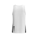 T&F WINGS Singlet weiß/schwarz