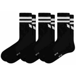 Wings Socks 3pack schwarz