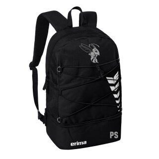 SIX WINGS Rucksack schwarz