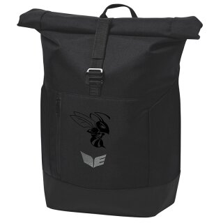 ERIMA Rolltop Backpack schwarz