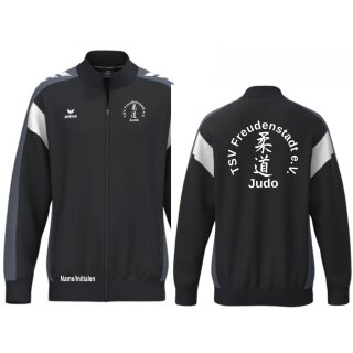 CELEBRATE 125 Training Jacket schwarz/slate grey incl. Druck Brust