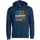 Hoody unisex navy