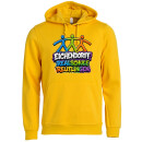 Hoody unisex gelb