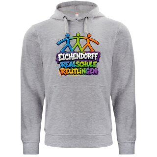 Hoody unisex grau