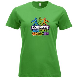 T-Shirt Mädels apfelgrün