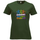 T-Shirt Mädels dunkelgrün